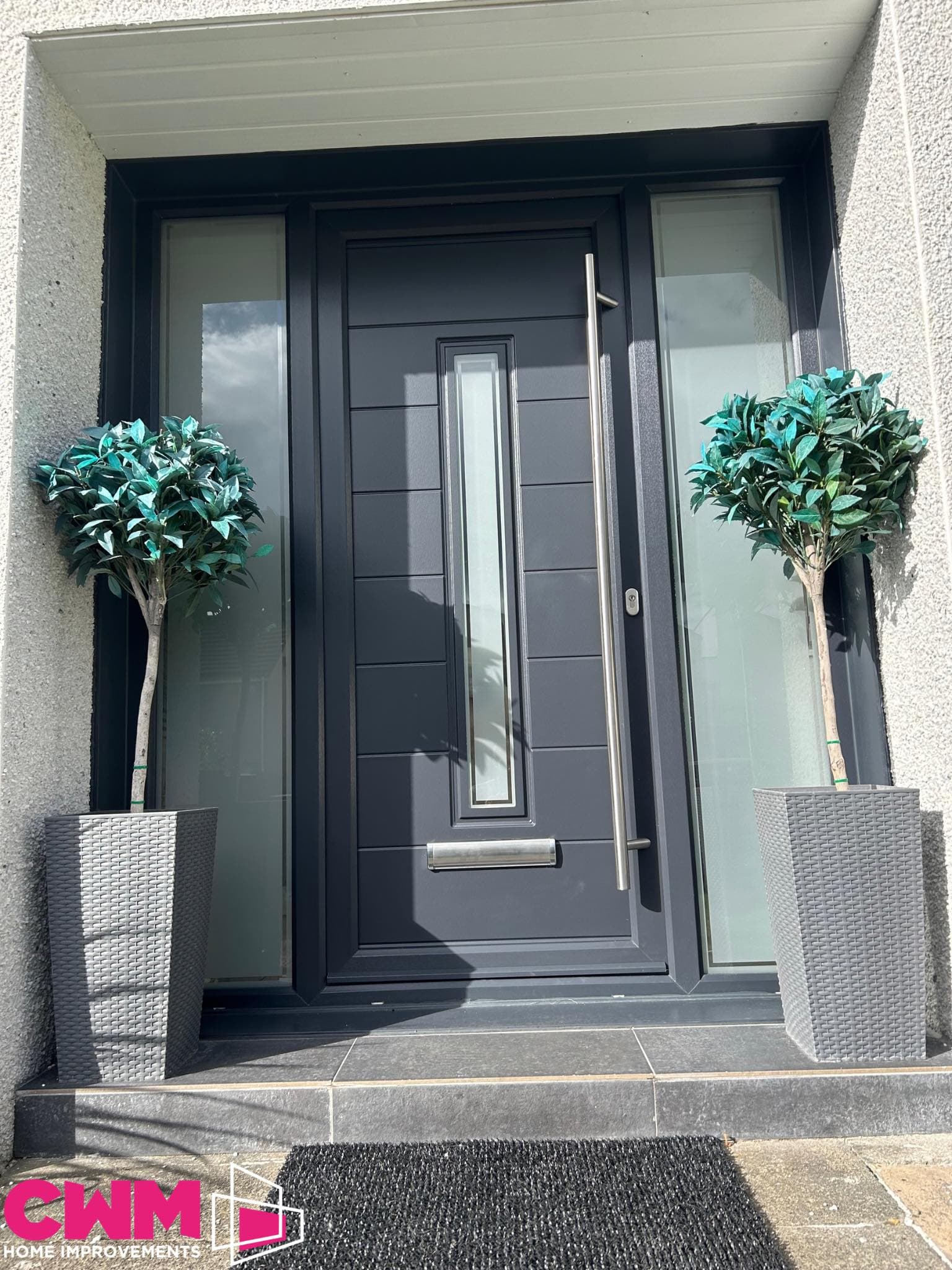 uPVC doors completed by CWM Home Improvements
